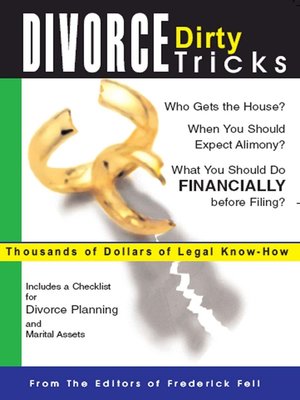 cover image of Divorce Dirty Tricks